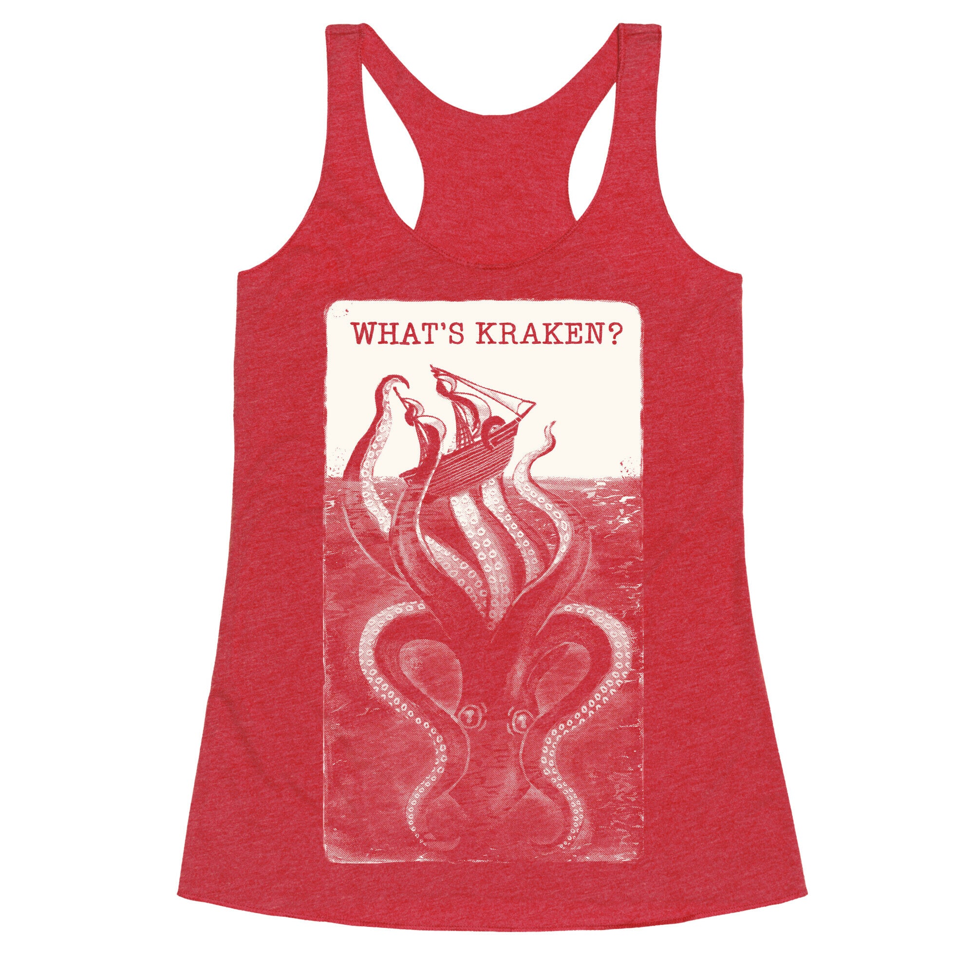 What's Kraken? Racerback Tank
